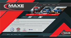 Desktop Screenshot of maxe.co.za