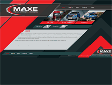 Tablet Screenshot of maxe.co.za